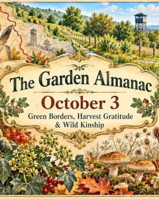 Garden Almanac for October 3