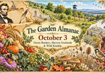 Garden Almanac for October 3