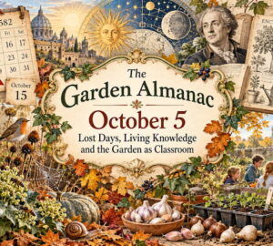 Garden Almanac for October 5