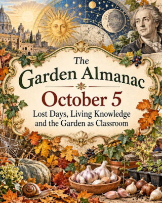 Garden Almanac for October 5