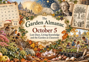 Garden Almanac for October 5
