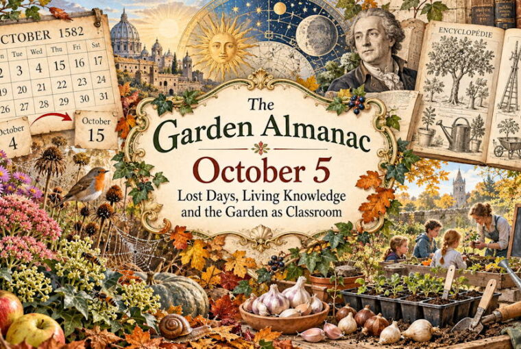 Garden Almanac for October 5