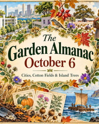 Garden Almanac for October 6