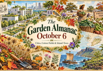 Garden Almanac for October 6