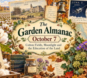 Garden Almanac for October 7