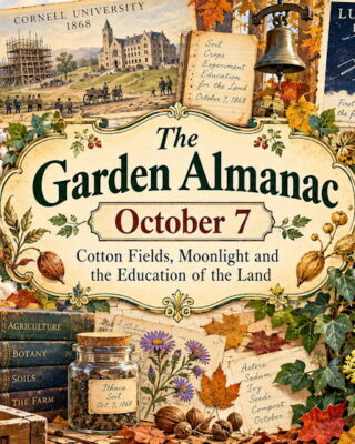 Garden Almanac for October 7