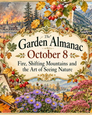Garden Almanac for October 8