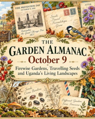 Garden Almanac for October 9