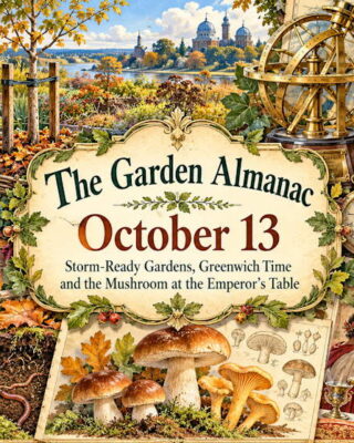 Garden Almanac for October 13