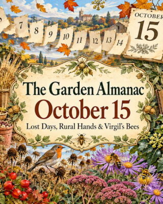 Garden Almanac for October 15