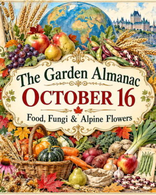 Garden Almanac for October 16