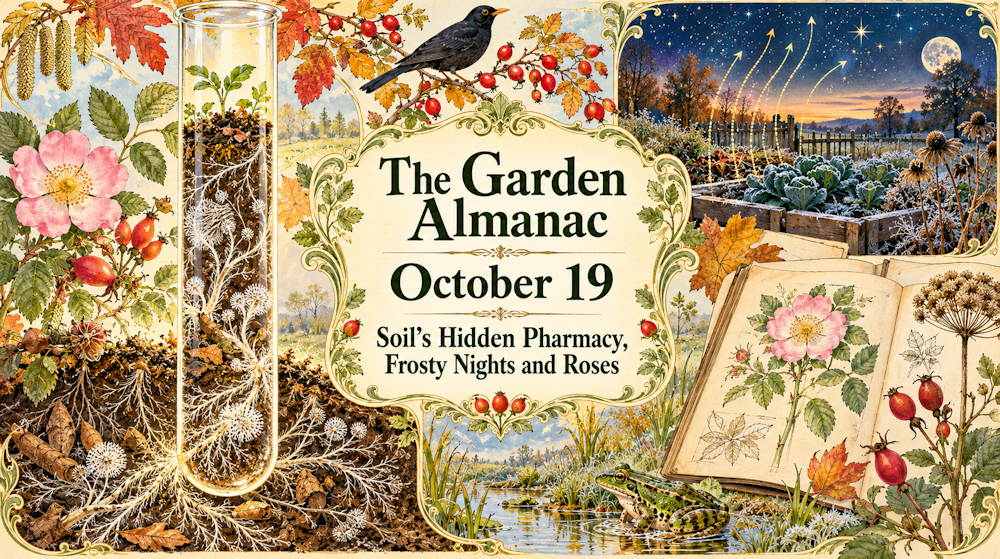Garden Almanac for October 19