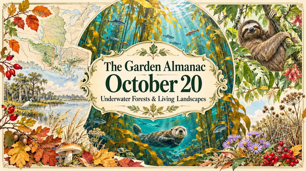 Garden Almanac for October 20