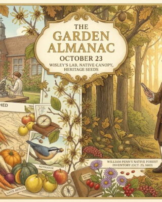 Garden Almanac for October 23