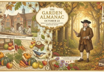 Garden Almanac for October 23