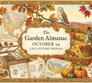 Garden Almanac for October 24
