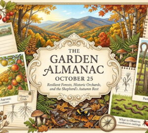 Garden Almanac for October 25