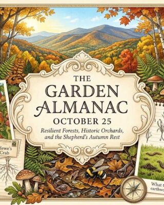 Garden Almanac for October 25