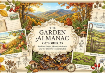 Garden Almanac for October 25