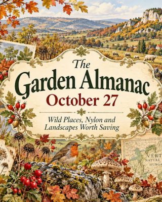 Garden Almanac for October 27