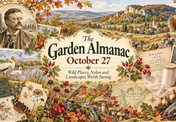Garden Almanac for October 27