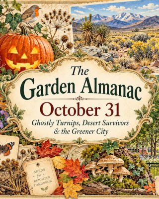 Garden Almanac for October 31