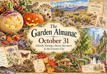 Garden Almanac for October 31