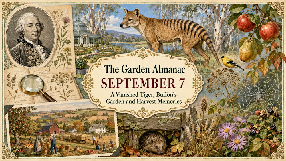 Garden Almanac for September 7