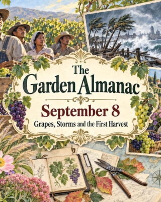 Garden Almanac for September 8