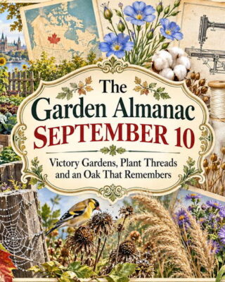 Garden Almanac for September 10