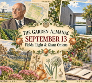 Garden Almanac for September 13
