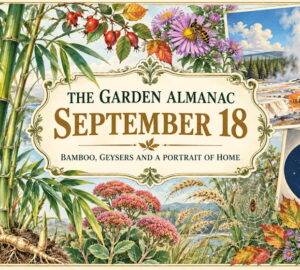 Garden Almanac for September 18