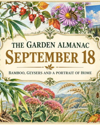 Garden Almanac for September 18