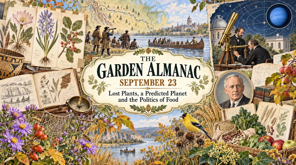 Garden Almanac for September 23