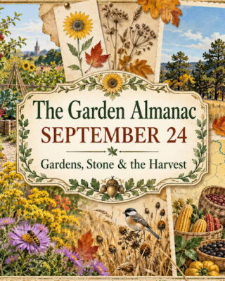 Garden Almanac for September 24