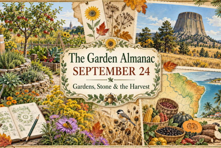 Garden Almanac for September 24