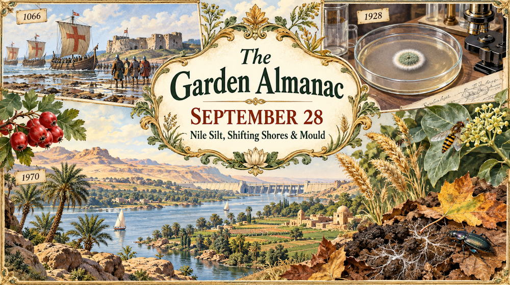 Garden Almanac for September 28