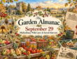Garden Almanac for September 29