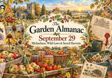 Garden Almanac for September 29