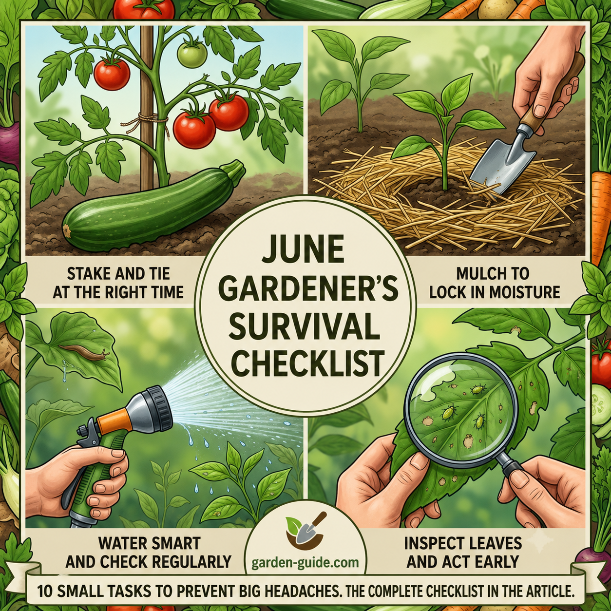The Gardener’s June Survival Checklist