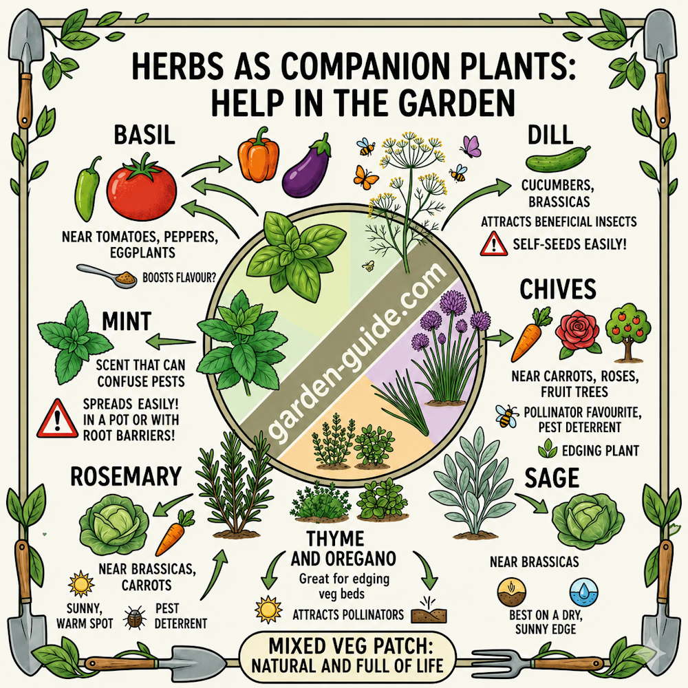 Herbs as Companion Plants