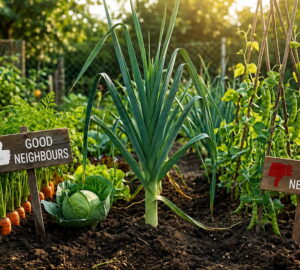 Leeks – The Best and Worst Neighbours to Grow Nearby