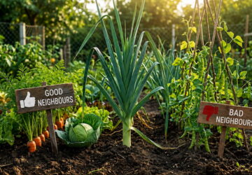 Leeks – The Best and Worst Neighbours to Grow Nearby