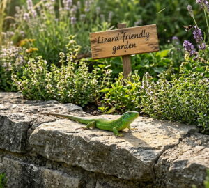 A Lizard in the Garden Isn’t a Problem — It’s a Compliment