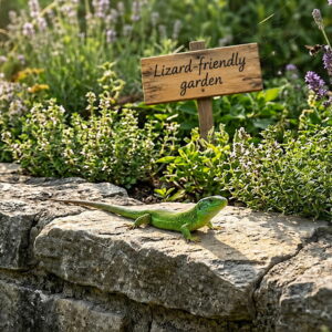A Lizard in the Garden Isn’t a Problem — It’s a Compliment