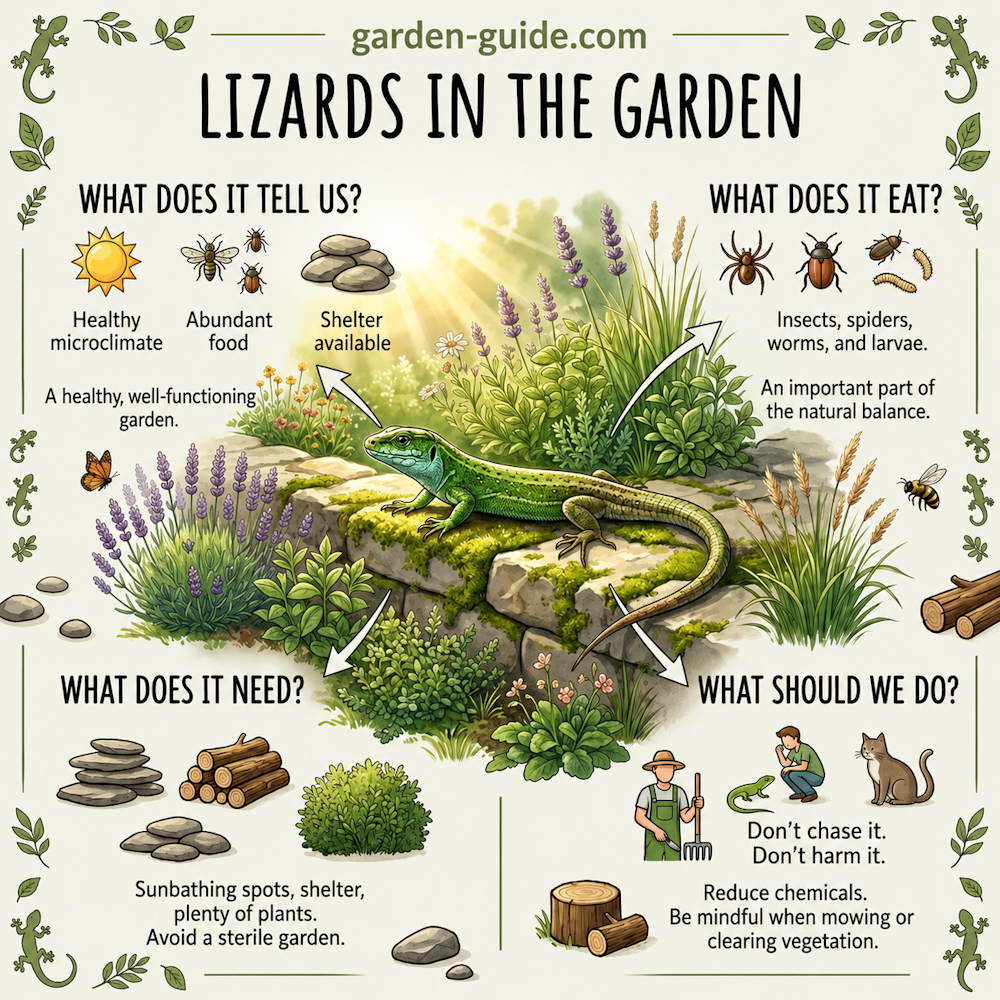 A Lizard in the Garden Isn’t a Problem — It’s a Compliment