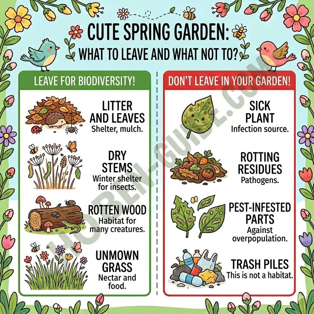 Not every dry leaf is rubbish