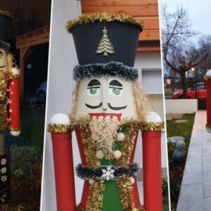 Crafting a Whimsical Giant Nutcracker