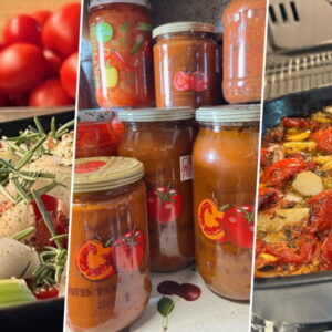 Oven-Roasted Tomato Sauce with Fresh Herbs