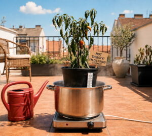 Your Plant May Not Be Thirsty – Its Pot May Be Cooking the Roots
